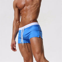 Charger l&#39;image dans la galerie, Summer Sexy Beach Shorts Men swimsuit Casual Mens Shorts Gyms Swimwear Boardshorts sunga Joggers Trunks mayo homme masculino