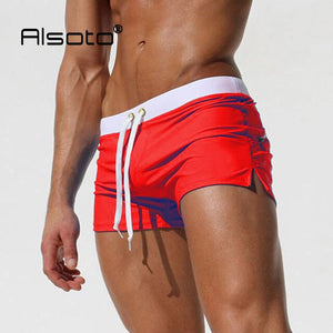 Summer Sexy Beach Shorts Men swimsuit Casual Mens Shorts Gyms Swimwear Boardshorts sunga Joggers Trunks mayo homme masculino