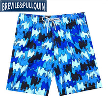 Charger l&#39;image dans la galerie, 2020 New Arrivals Famous Brand Brevile pullquin Beach Board Shorts Men Turtles Swimwear Flowers Skull Swordfish Men&#39;s Boardshort