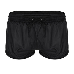 Summer Swimwear Men Transparent Shorts Beach Trunks Man Sexy See Through Board Shorts Drawstring Lightweight Boxers Underwear