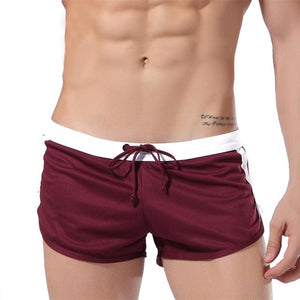 Mens Active Trunks Underwear Workout Man Jogger Boxers Short Sweatpants Board Beach Shorts Bottoms Quick Drying Underpants