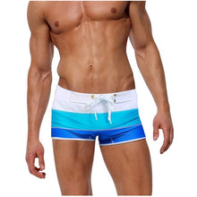 Charger l&#39;image dans la galerie, Mens Sexy Swim suit Swimwear Men Swimming Shorts Men Briefs Beach Shorts Sports Suits Surf Board Shorts Men Swim Trunks 5.9A